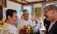 Rudi Jahn: Feier Diamantene Hochzeit Renate und Reinhard Stary, 05.08.2023 GH Vogl