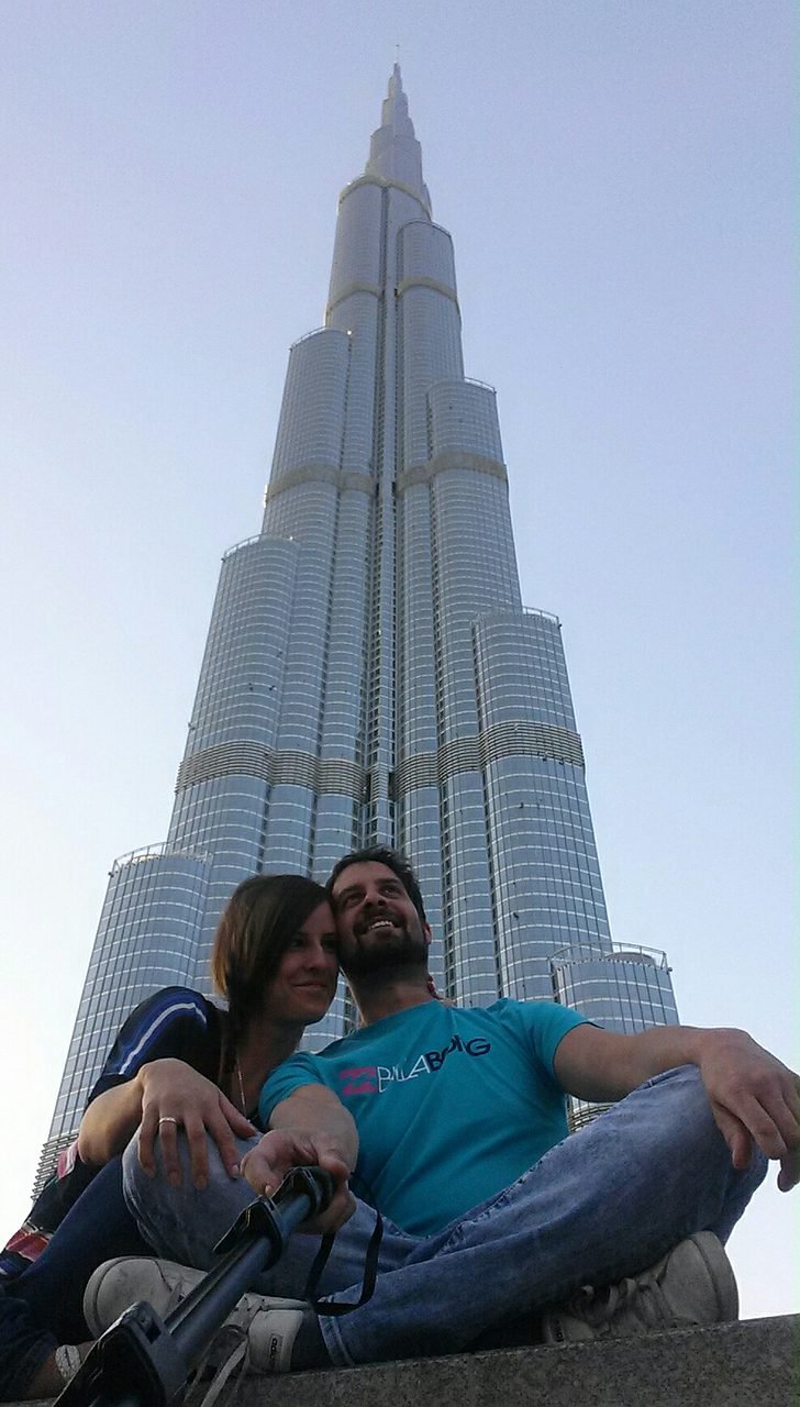 Kathi und Christoph auf Hochzeitsreise in Dubai (2017)