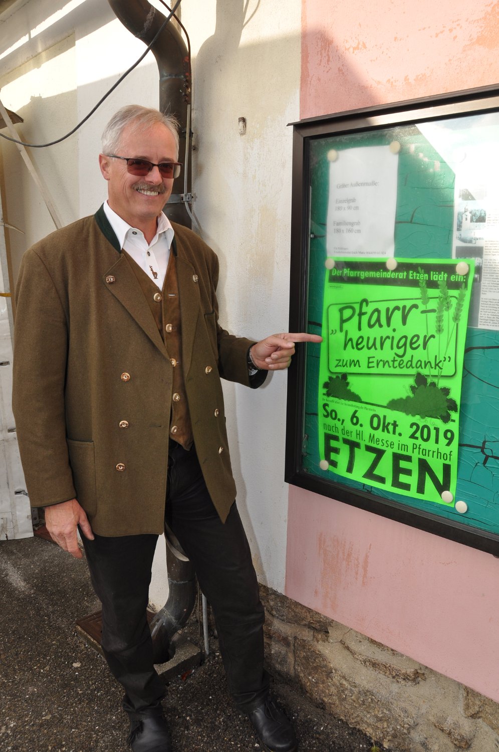 Franz Kitzler: Erntedank mit Pfarrheuriger 06.10.2019