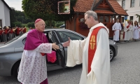 Franz Kitzler:: Pfarrvisitation 17. Juni 2018 Empfang Bischof Küng