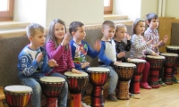Kindergarten Etzen: Trommelworkshop 12. u. 13. Februar 2020