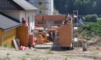Franz Kitzler: Umbau Feuerwehrhaus Etzen Juli 2018