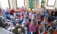 Waldweihnacht Kindergarten Etzen 21.12.2018